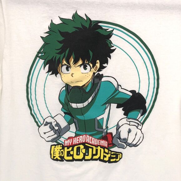 My Hero Academia Funimation T Shirt Adult M 38/40 100% Cotton Graphic Tee Anime - Picture 2 of 6